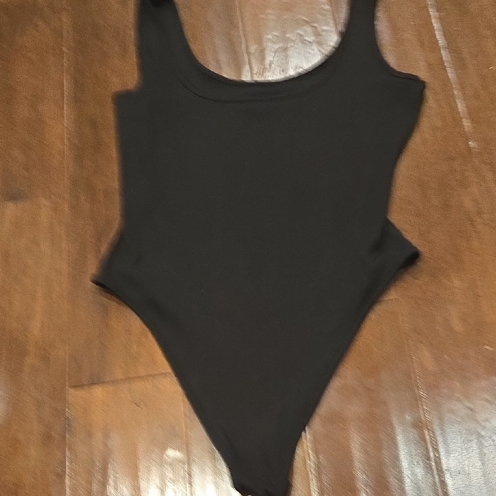 SHEIN Women's Bodysuit Bundle Black, White, Brown And Green. Size L - Picture 5 of 13